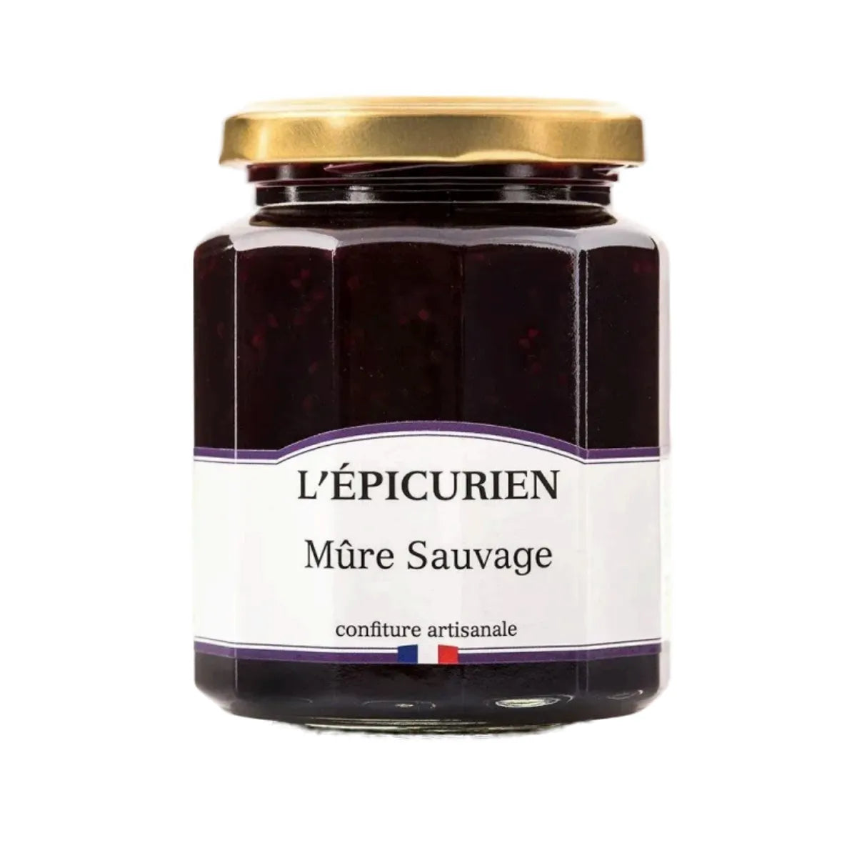 Discover the excellence of our L'Épicurien Wild Blackberry Jam, a 100% natural and artisanal delight. Crafted in France with hand-picked wild blackberries, this premium jam offers an unparalleled taste experience.