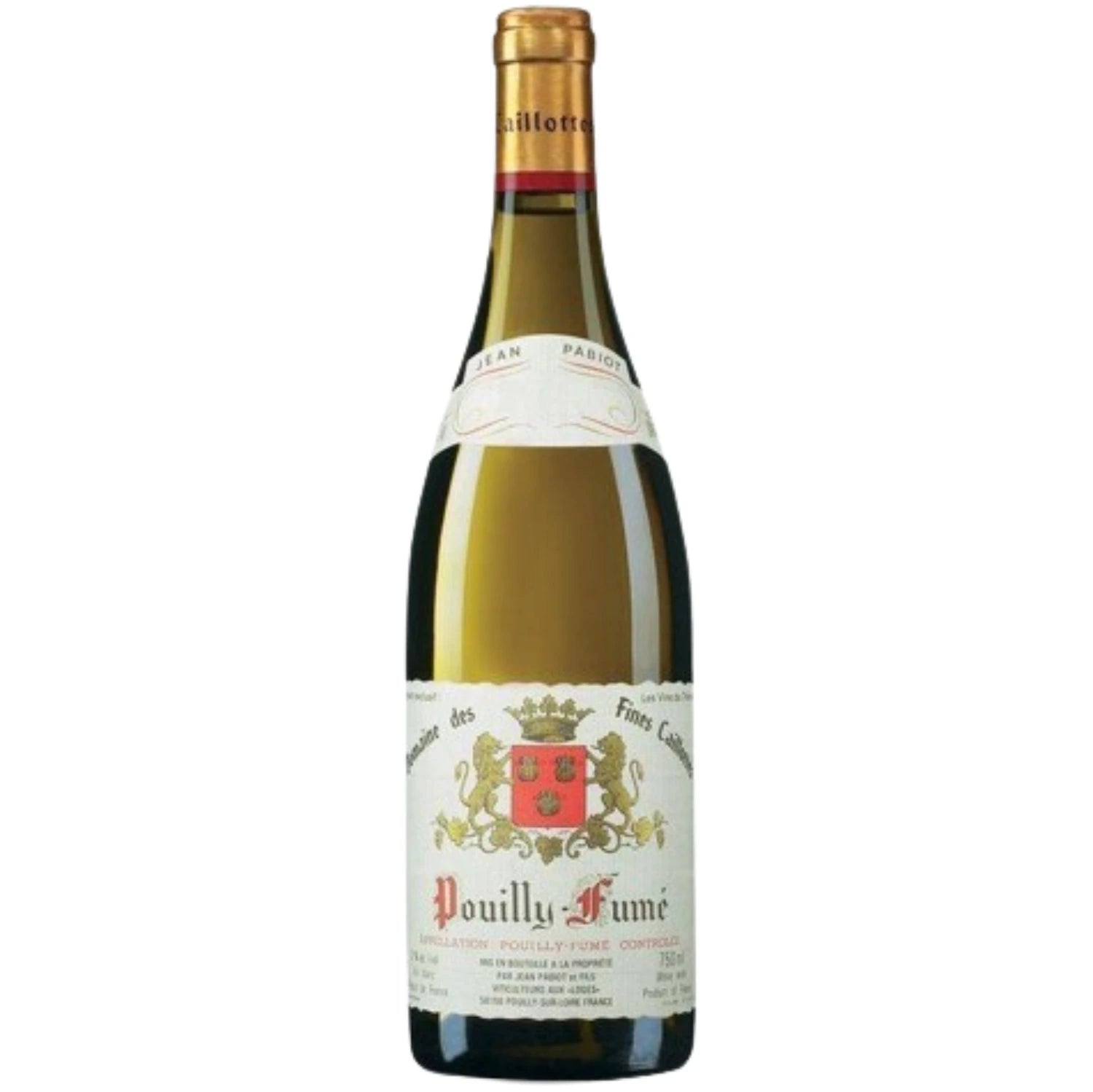 The Pouilly Fumé from Domaine des Fines Caillottes features vibrant citrus and floral notes, with a crisp, mineral finish, reflecting its exceptional terroir.