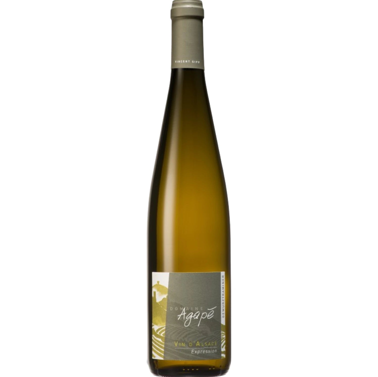 Domaine Agapé is a winery located in Alsace, France. Established in 2007 by Vincent Sipp, the domain is known for producing high-quality wines from estate-grown grapes. The winery is situated in the outskirts of Riquewihr and has a total of 10 hectares of vineyards.