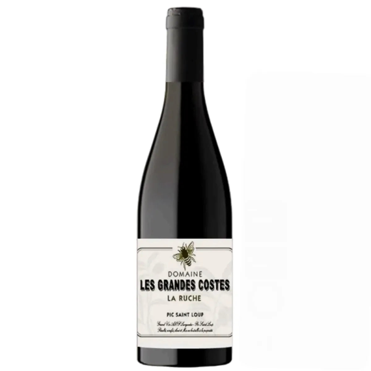 Cuvée Prestige from Domaine Les Grandes Costes: Pic Saint Loup with spicy aromas, blackcurrant, and truffle, ideal with red meats and cheeses.