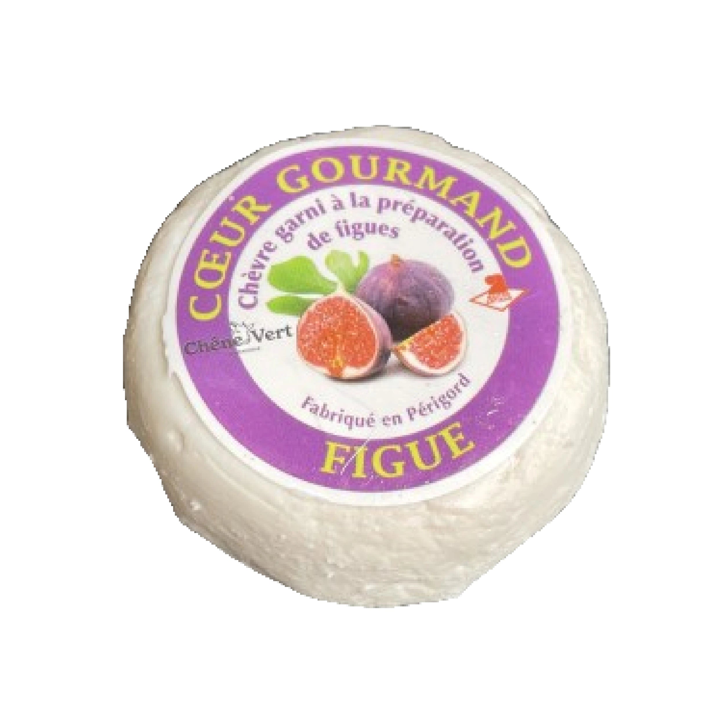 Lightly sweet fresh goat cheese with fig jam, offering a creamy texture and fruity flavor perfect for gourmet breaks.