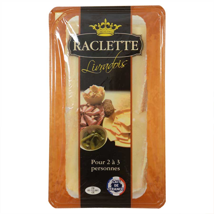 Discover sliced raclette cheese from Fromagerie du Livradois, made from pasteurised cow's milk. Its mild, fruity flavour is perfect for your raclette evenings.