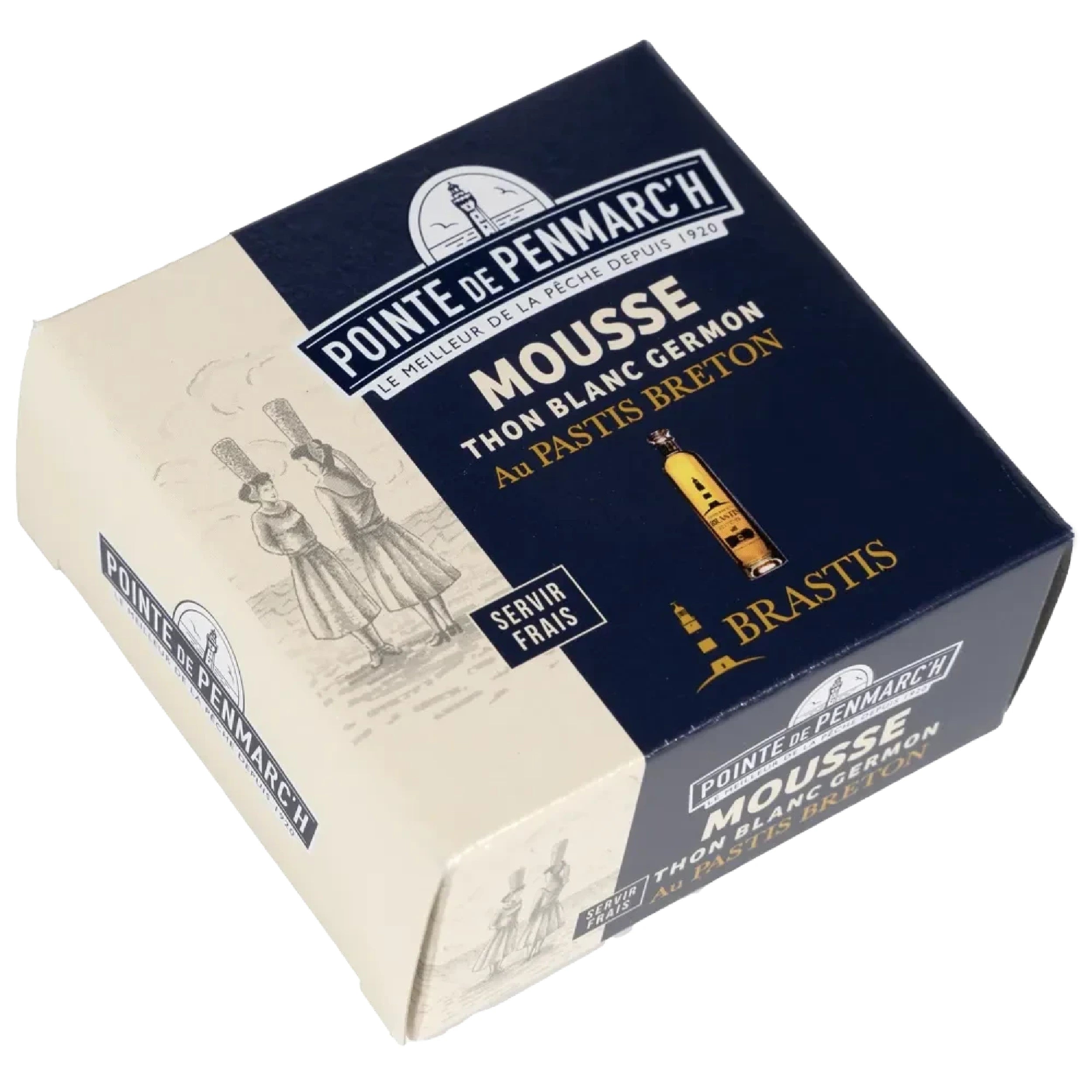 A perfect marriage between white tuna and traditional Breton ‘brastis’. A must-taste! A unique combination of 2 Breton products: albacore tuna and artisanal pastis with delicate notes of aniseed and liquorice will delight you as an aperitif. The Breton pastis known as Brastis is made in the traditional way by Maison Jouffe, which has a long experience of distillation handed down from father to son since 1850.