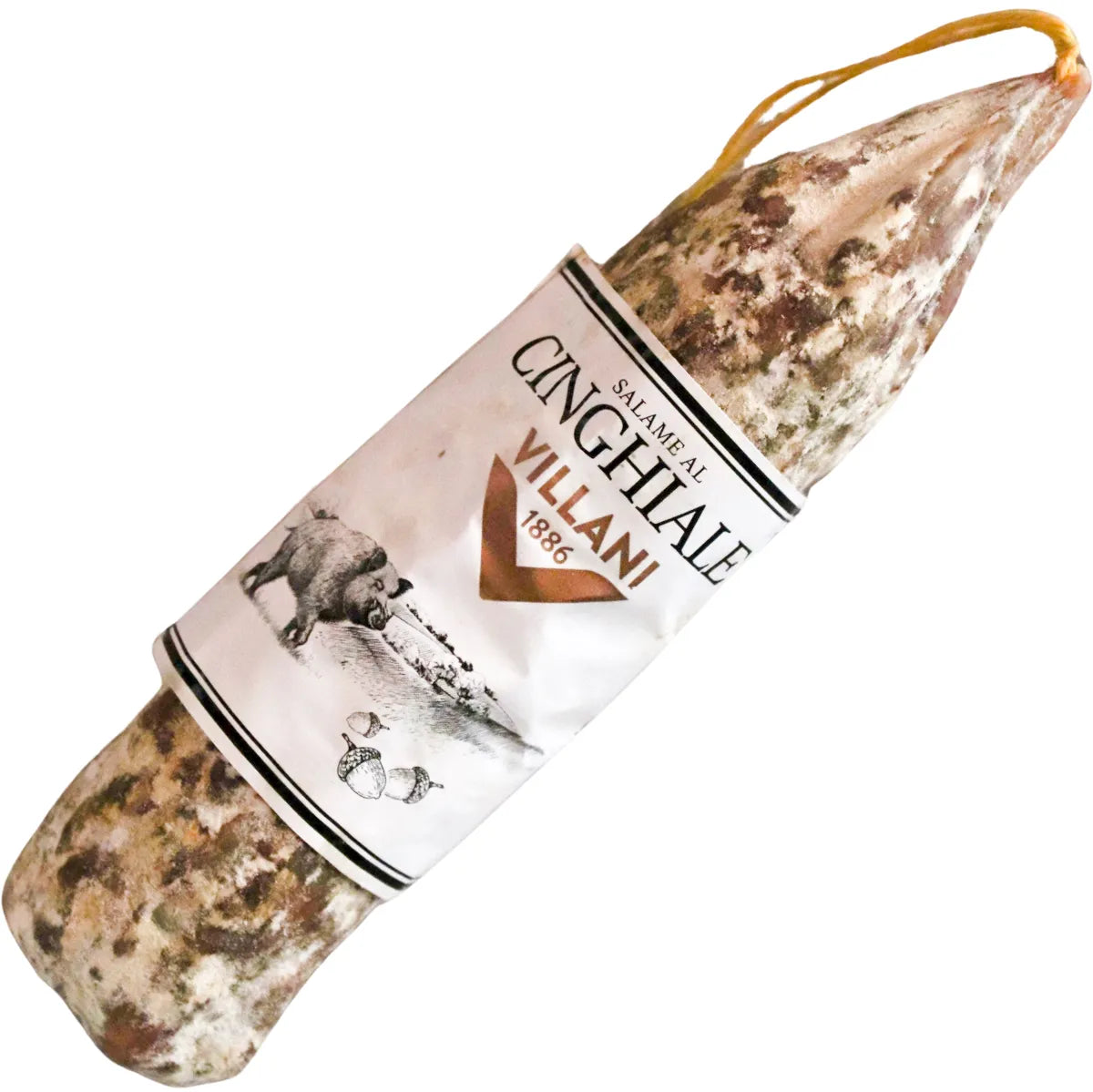 Petit Saucisson au Sanglier 200g by Buisson – artisanal wild boar dry-cured sausage with rich, bold flavors and natural casing for a perfect rustic snack.