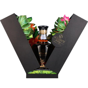 Bottle of La Maison du Rhum Panama 20 Year Old – premium aged rum with deep amber color, elegant label, and wooden box packaging.