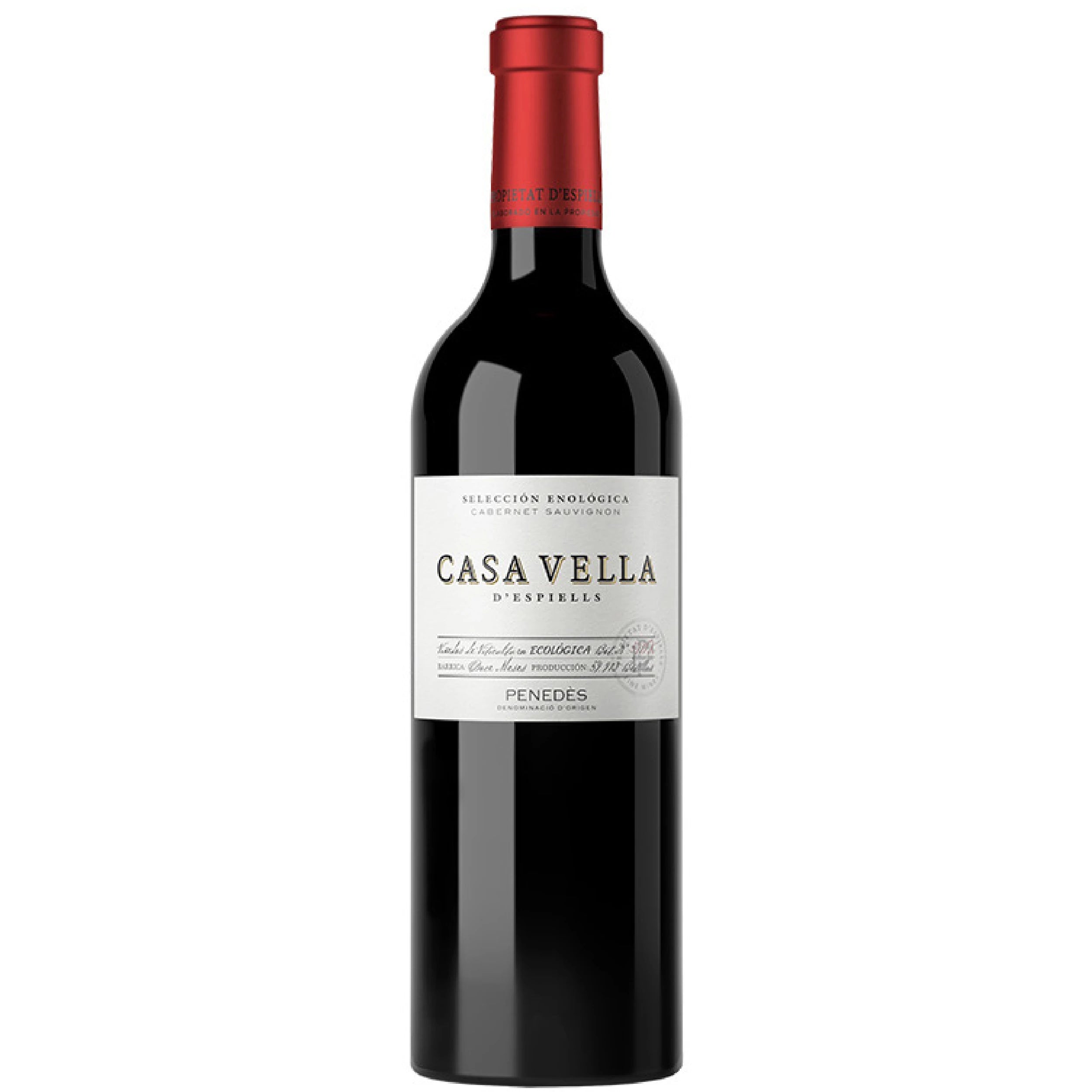 Discover Casa Vella d'Espiells, a gem in the Finca de Medonia range of still wines. This exceptional Cabernet Sauvignon, grown in the Alt Penedès hills near the Prelitoral mountain range, benefits from a unique terroir. The region's marked climatic contrasts and more frequent rainfall give this wine a distinctive personality. On the palate, Casa Vella d'Espiells seduces with its concentration, smoothness and opulence, culminating in a long, spicy finish that will delight lovers of complex wines.