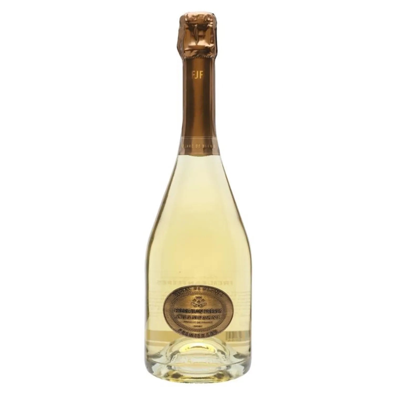 The Blanc de Blancs from Champagne Frerejean Frères is an exquisite expression of 100% Chardonnay grapes, sourced from Premier and Grand Cru vineyards in the Côte des Blancs. This champagne embodies the finesse and elegance characteristic of the region's finest terroirs.