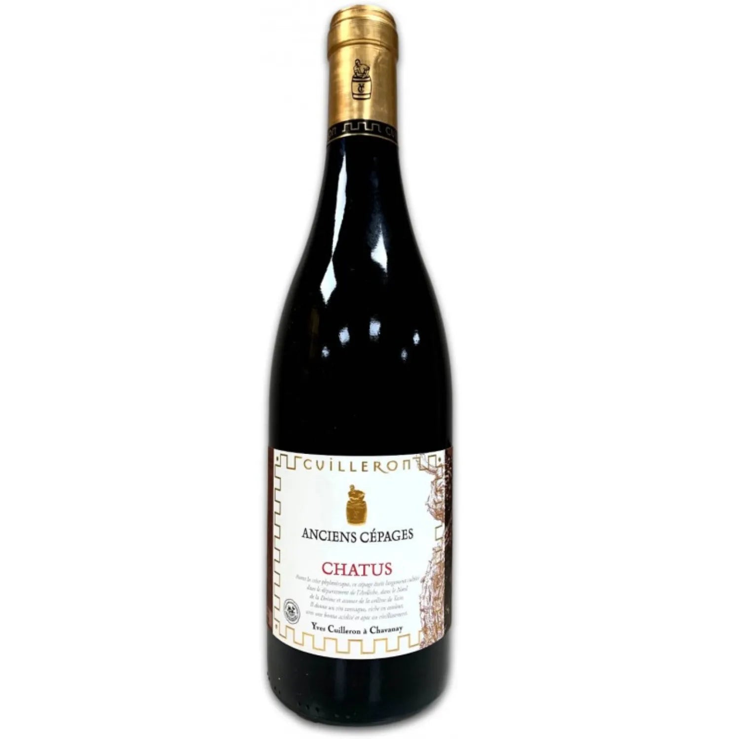 A rare gem from Yves Cuilleron, the "Chatus" is a testament to tradition. This ancient grape variety yields a wine of unique character, with aromas of dark fruits and spices. A true discovery for enthusiasts of artisanal winemaking.