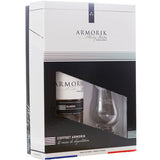 Discover the elegance of French whisky with the Armorik Classic Gift Set — featuring a full-size 70cl bottle of refined Breton single malt, accompanied by two official Glencairn tasting glasses. All beautifully presented in a sleek black gift box with gold accents, this set is the perfect offering for whisky lovers, collectors, and aficionados of fine French spirits.