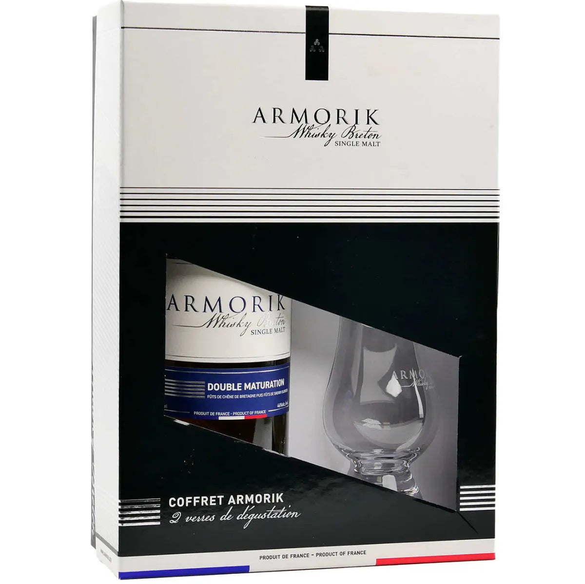 Armorik Double Maturation – Gift Set with 2 Glencairn Glasses
