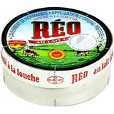 Authentic Camembert de Normandie PDO from Fromagerie Réo, crafted in Lessay since 1931. This 250g wheel features a creamy center and delicate bloomy rind, hand-ladled from raw milk using time-honored Norman methods.