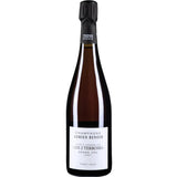 Champagne rosé Les 2 Terroirs d'Adrien Renoir, cuvée Extra-Brut 2,4g/L issue des terroirs de Verzy et Verzenay. Notes de fruits rouges, mandarine et épices, avec bulles fines et finition crayeuse. Assemblage de Pinot Noir 95% et Vin Rouge 5%, millésime 2019 élevé en fût.