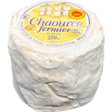 Chaource AOP Farmhouse Raw Milk Cheese by Fromagerie des Tourelles, 250g, traditional French soft cheese with a creamy texture and delicate buttery flavors.