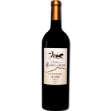 Bottle of Château Camplazens “Garrigue” 2023 – AOC La Clape red wine from Languedoc, aromatic and fresh, with notes of red fruit, spice, and Mediterranean garrigue.