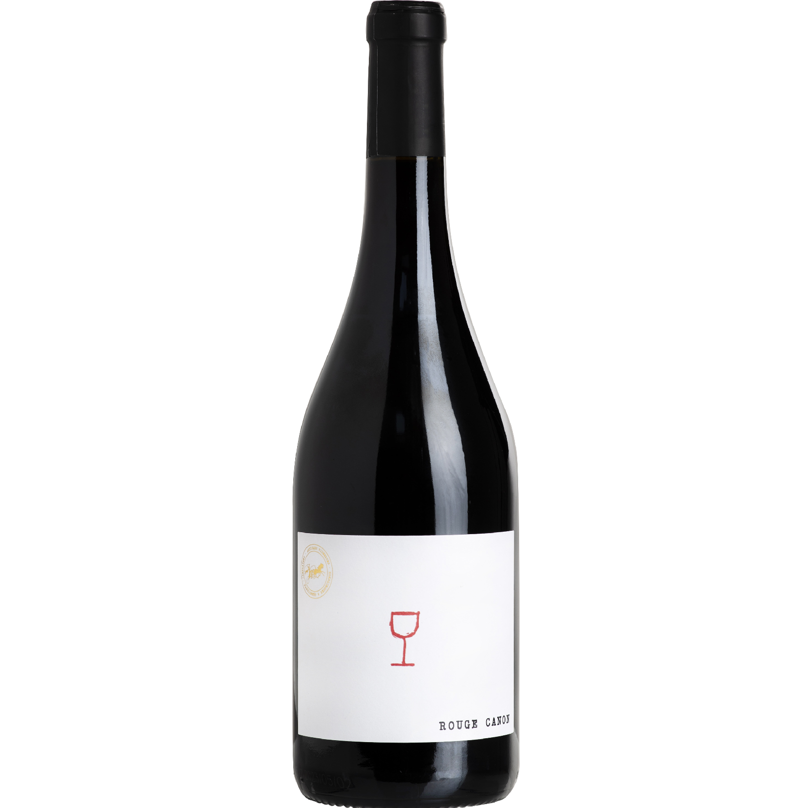 Bottle of Château Camplazens “Rouge Canon” 2024 – IGP Coteaux de Narbonne red wine, 100% Grenache, with red fruit, gentle spice, and Mediterranean herb aromas.