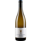 Bottle of Château de Béru Terroirs de Béru Chablis – elegant white Burgundy wine with refined label, showcasing its pale golden color and premium French origin.