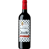Bottle of Château Haut-Bruly Saint-Émilion Grand Cru, showcasing a classic Bordeaux red wine with elegant labeling.