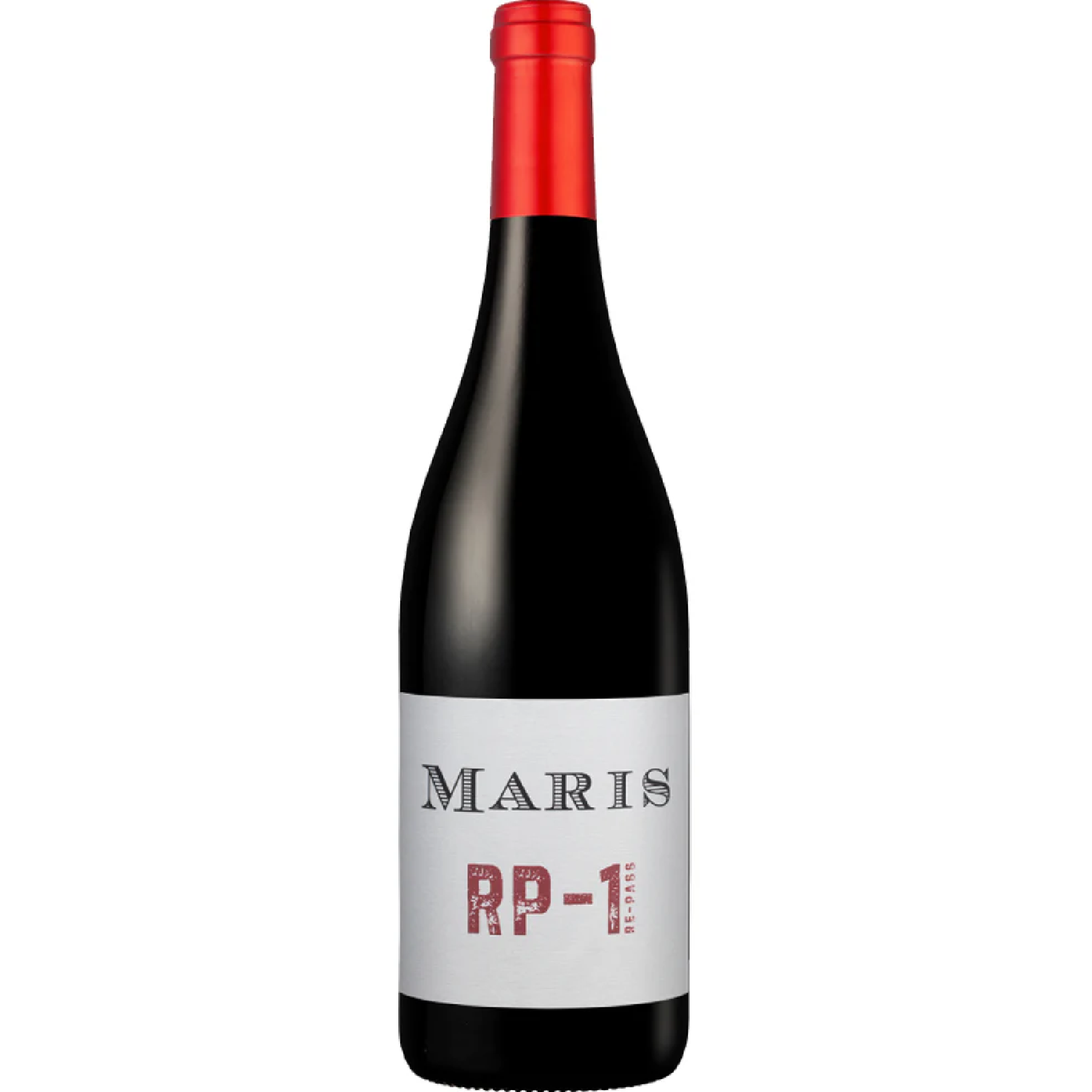 Bouteille de Château Maris RP-1 Re-Pass 2023, vin rouge Vin de France du Languedoc aux arômes de fruits noirs et d’épices.