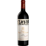 Château Mouton Rothschild 2016, iconic Bordeaux red wine from Pauillac, Premier Grand Cru Classé, collectible vintage with artistic label; fine wine known for its aging potential, complexity, and investment value among connoisseurs.