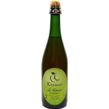 Le Kermao Brut Cider by Vergers de Kermao, authentic Breton artisanal cider with crisp apple aromas, fine natural bubbles, mineral freshness, and traditional craftsmanship.
