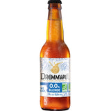 Organic Blonde 0.0% Beer by Dremmwel, Breton alcohol-free craft beer with light malt aromas, floral notes, refreshing taste, and organic brewing character.