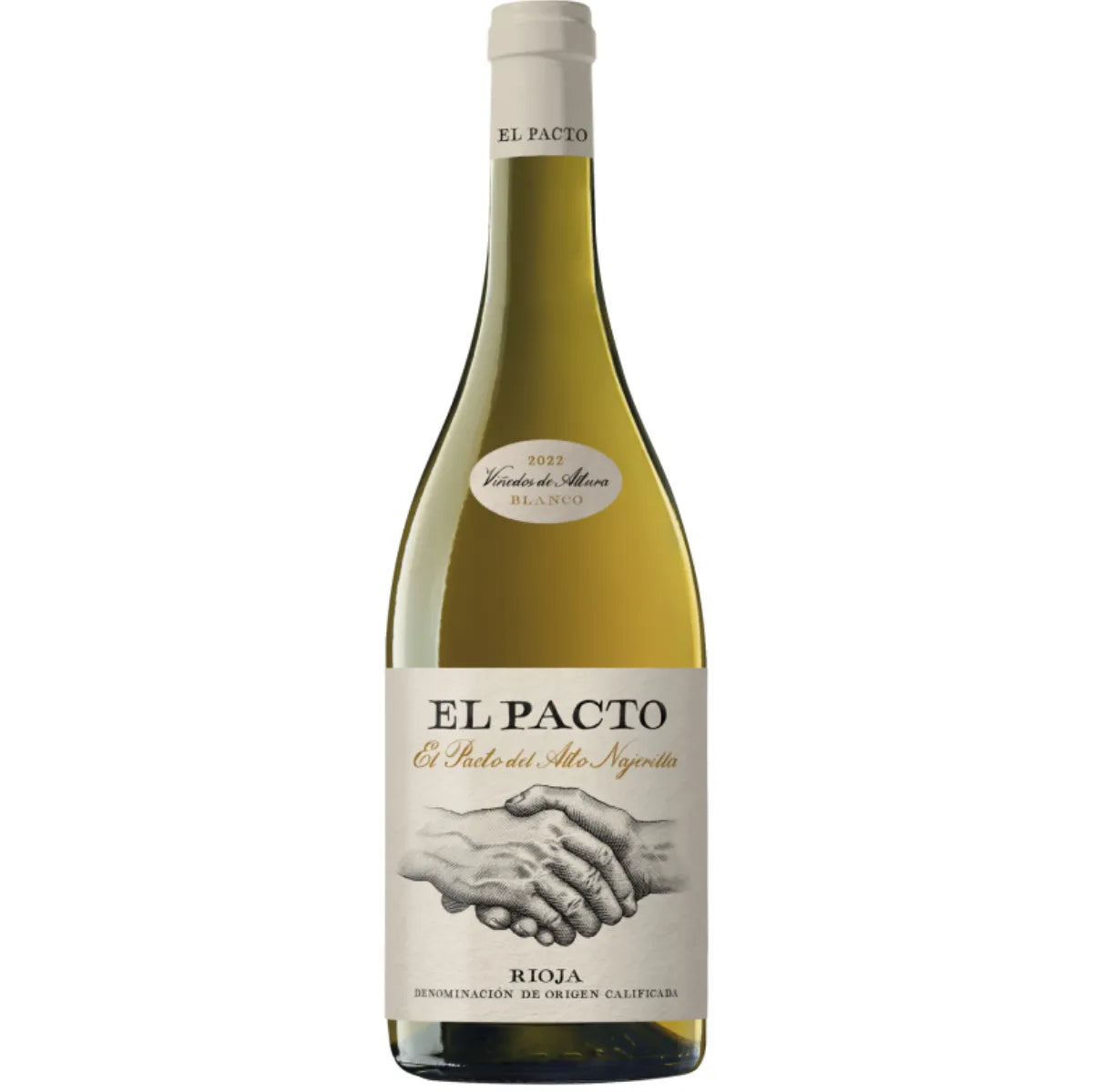 Glass of brilliant white wine with a straw yellow hue, reflecting light. Visual notes evoking hay, cream, and pastries float above the glass, symbolizing the complex aromas. The liquid in the glass appears unctuous and structured, suggesting a rich texture on the palate.