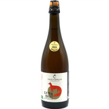 Théo Capelle Extra Brut Cotentin AOP cider, artisanal Normandy cider with crisp apple aromas, fine natural bubbles, and coastal minerality.