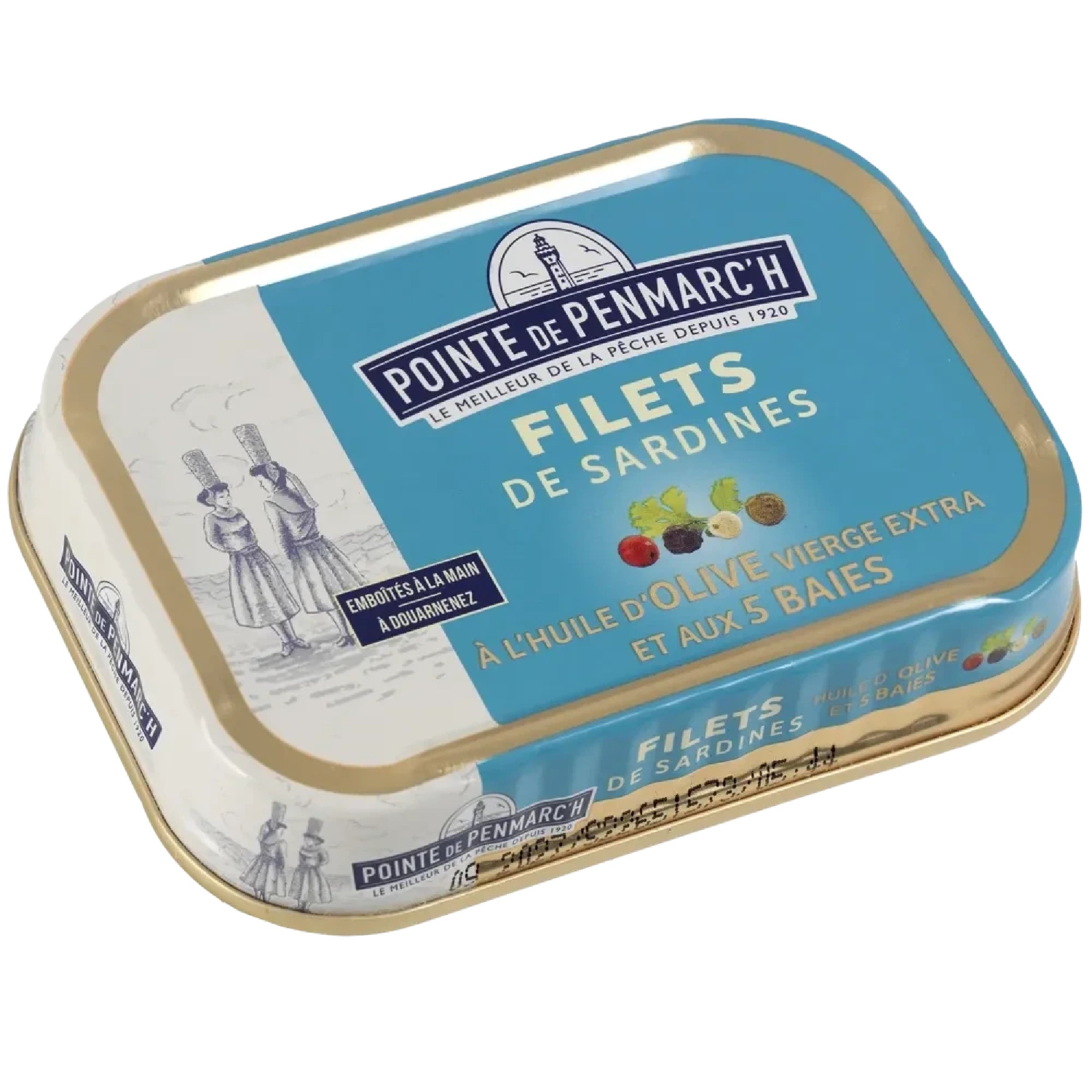 Discover the finesse of 5 berries combined with olive oil for even tastier sardine fillets. This blend enhances the taste of the fish with its slightly spicy flavour. These fillets, which are easy to prepare because they have no bones, are a wonderful accompaniment to pasta dishes or salads.