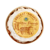 The Brillat-Savarin is an excellent cheese for special occasions. It can be served fresh or aged, and it pairs well with various recipes, including spices and peppers. It is also delicious with a champagne, a sauternes, or a Burgundy. To serve, it is recommended to pair it with a plain or viennois bread to balance its richness.
