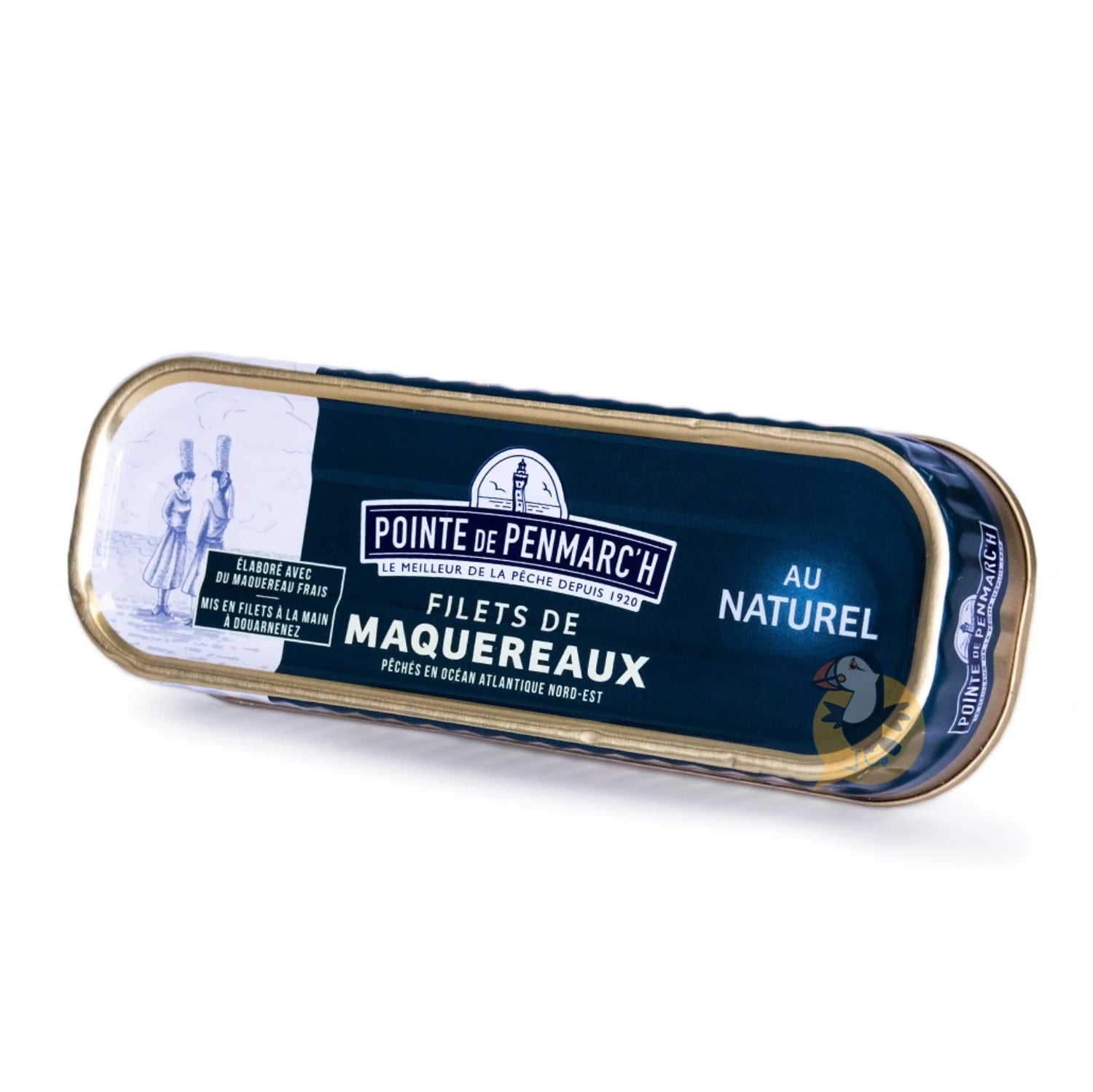 Image of responsibly sourced mackerel fillets, hand-prepared without added oil or herbs. The fillets showcase their natural flavor and tender texture, ideal for enjoying plain, seasoning to taste, or incorporating into homemade recipes like rillettes, cakes, quiches, and fish soup.