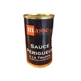 Périgueux sauce can: French gourmet black truffle sauce from Périgord region