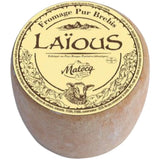 Laïous, an artisanal sheep’s milk cheese from the French terroir. Aged to achieve a creamy texture and a delicate flavor with subtle hints of hazelnut and cream. Perfect for a cheese platter, raclette, or a gourmet tasting experience. A characterful cheese that pairs beautifully with dry white wine or a fruity red. Available online and in stores.