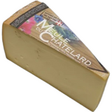 Meule de Châtelard raw-milk cheese by Tournette, traditional French cheese with a firm texture, rich buttery flavors, and toasted hazelnut notes.