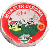Munster AOP Fermier: rich, creamy raw cow’s milk cheese with a fragrant washed rind. Bold flavor perfect for cheese boards or pairing with Alsace white wines.