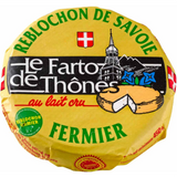 Farmhouse Reblochon of Savoy AOP from Thones fromagerie, minimum 450g.