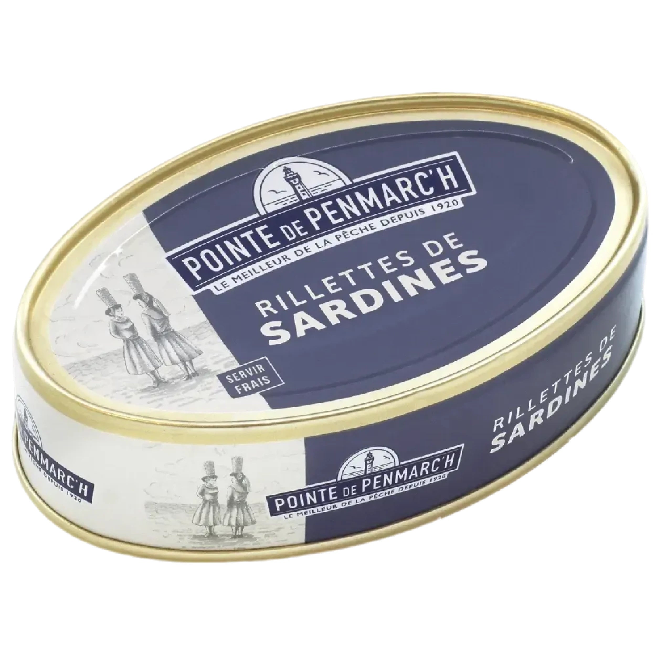 Let yourself be tempted by our tasty tinned sardine rillettes! You'll love rediscovering the subtle taste of sardines and sharing a moment of conviviality during a gourmet aperitif or lunch on the grass. A guaranteed hit with your guests!