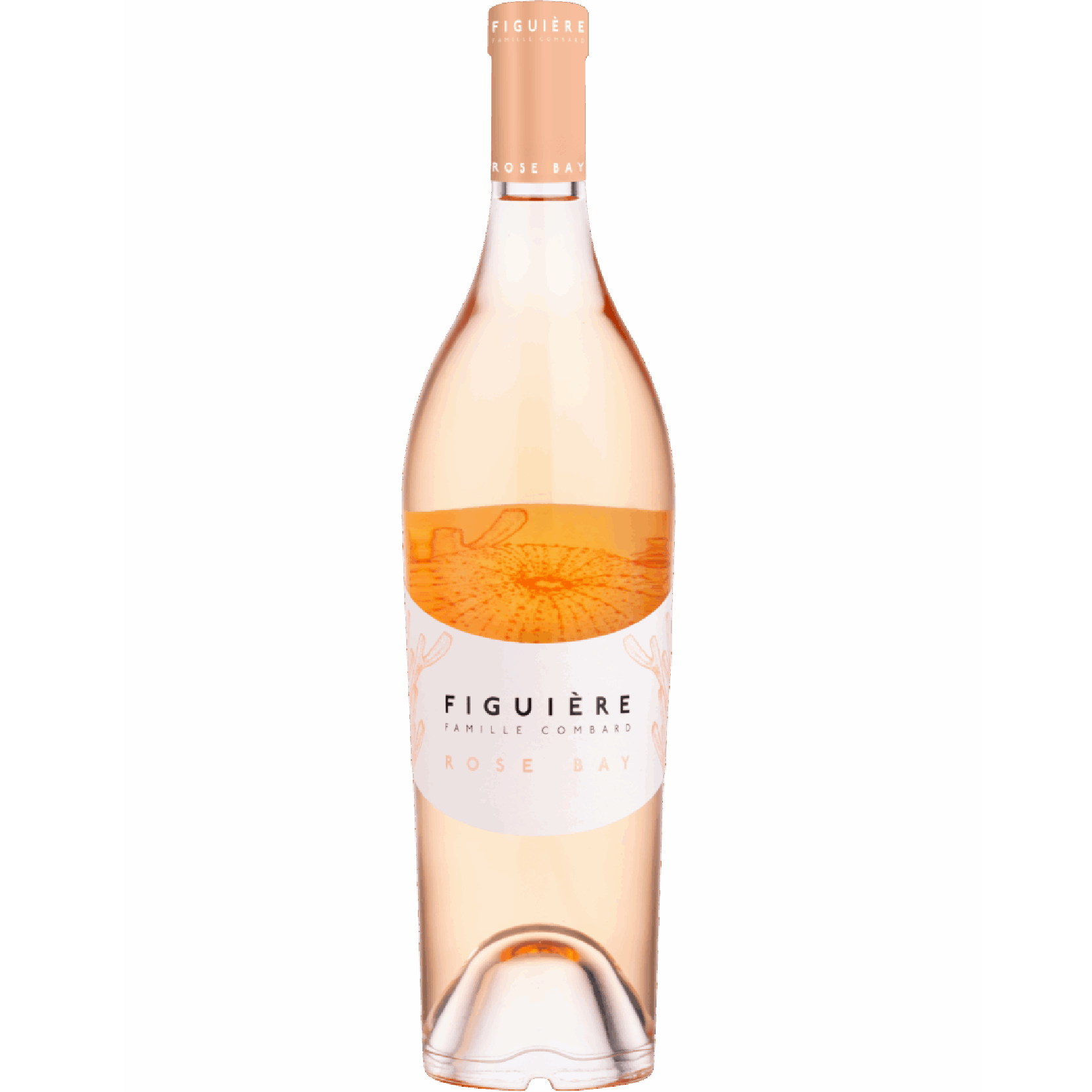 Domaine Saint André de Figuière Rosé Bay 2025 – Côtes de Provence La Londe AOC dry rosé wine with a pale salmon-pink color and elegant Provence bottle.
Domaine Saint André de Figuière Rosé Bay 2025 – Côtes de Provence La Londe AOC, bouteille de rosé à la robe pâle et élégante, vin frais et minéral de Provence.