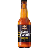 Blonde Beer by Sant Erwann, Breton craft blonde beer with golden malt aromas, floral notes, crisp freshness, and balanced hop character.