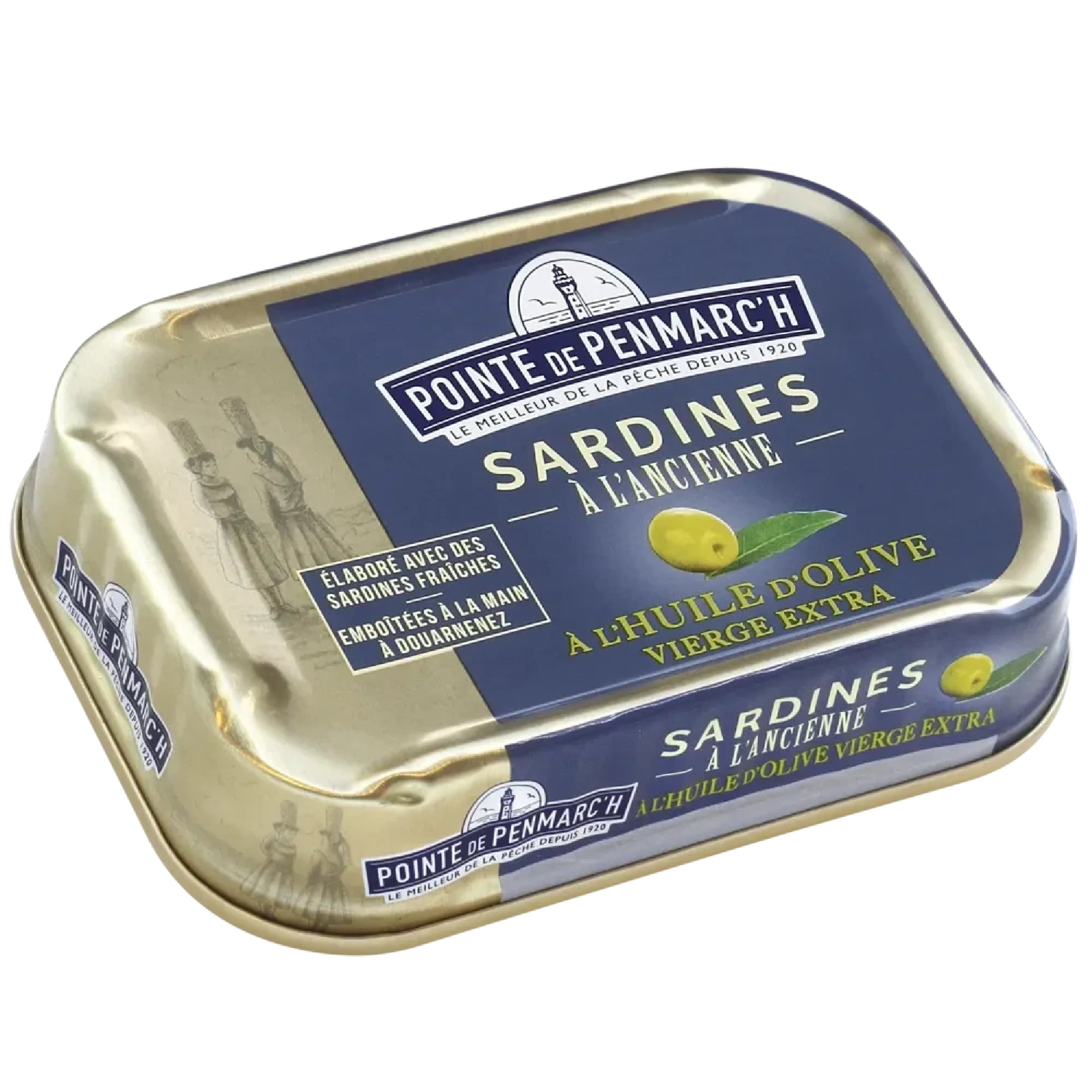 The preparation of these emblematic old-fashioned sardines has been handed down from generation to generation. The authentic, ancestral recipe resurfaces when you open the tin: the sardines are carefully selected and fried in their own oil. A must-taste!