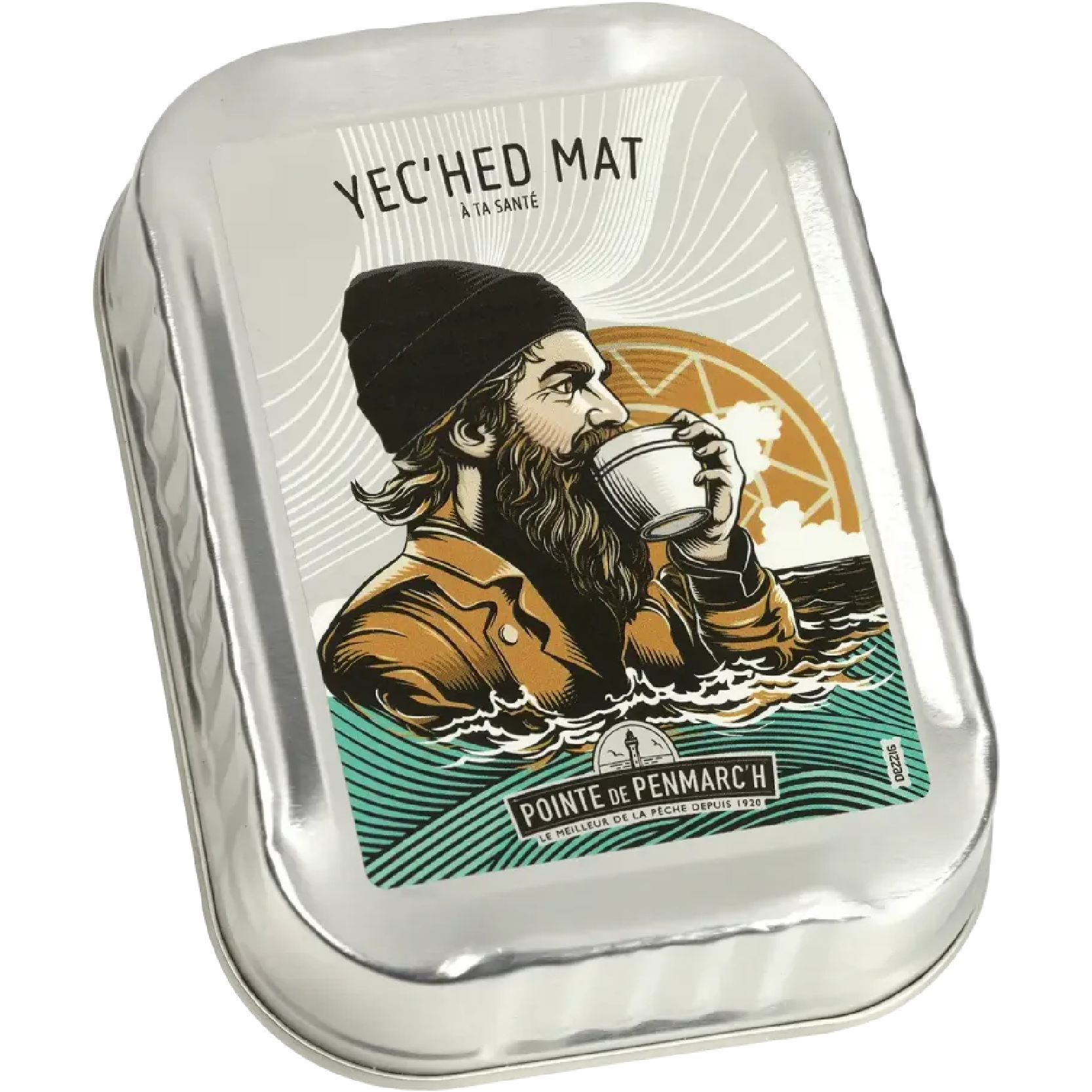 Old-fashioned sardines “Kenavo – Yec’Hed Mat” – hand-prepared in Brittany, tender and flavorful, ideal for a gourmet gift or enjoying on toast.