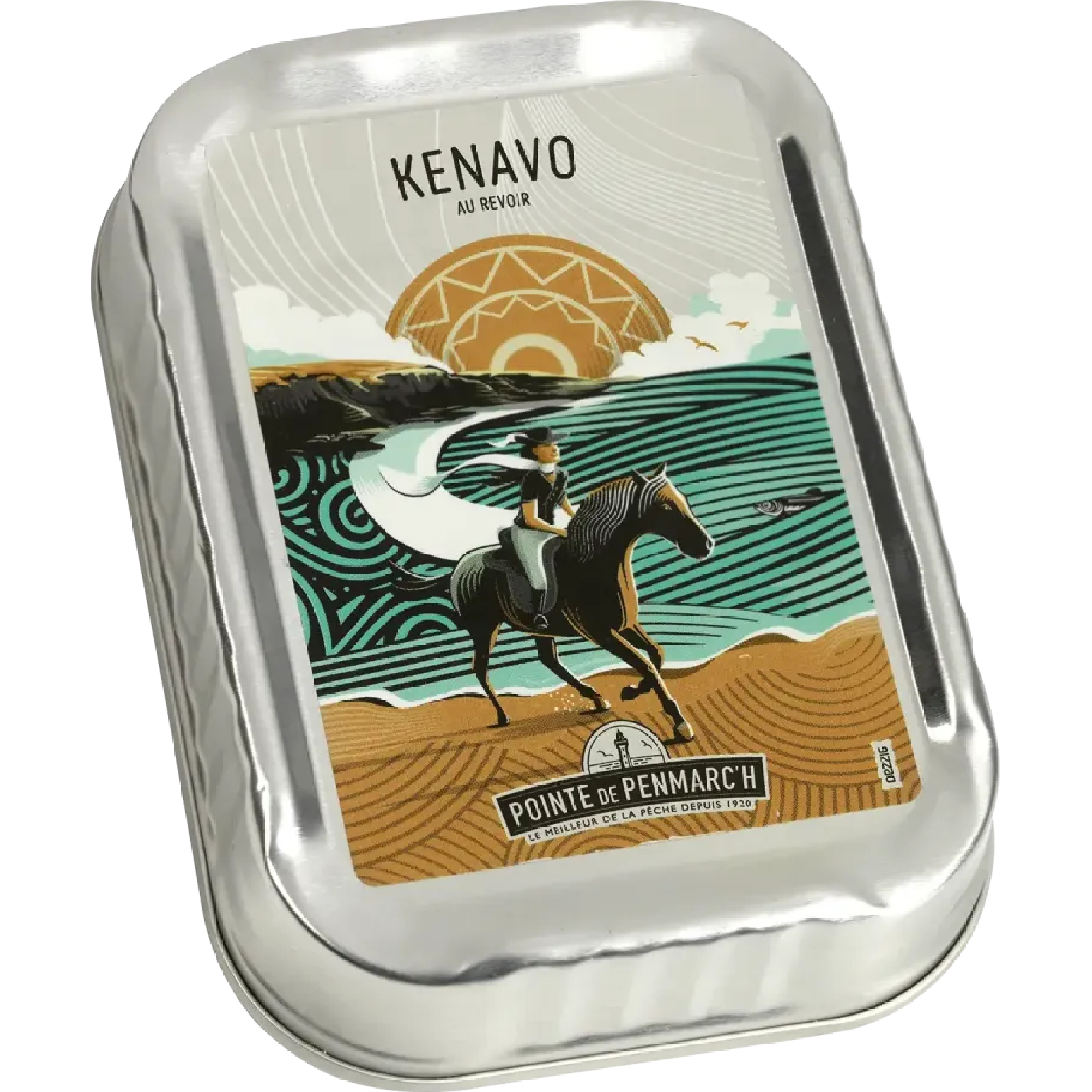 Old-fashioned sardines “Kenavo – Yec’Hed Mat” – hand-prepared in Brittany, tender and flavorful, ideal for a gourmet gift or enjoying on toast.