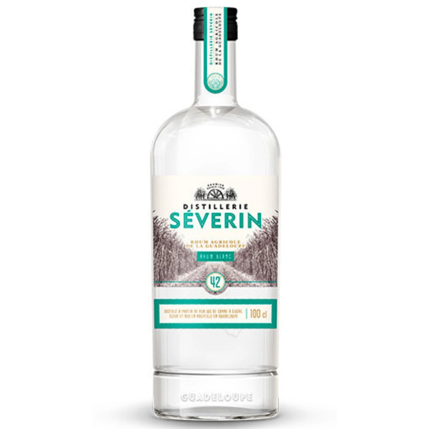 Séverin White Rum 42° is an agricultural rum produced in Guadeloupe, known for its rich and aromatic profile. This rum is distilled from fresh sugarcane, which contributes to its distinctive flavor.