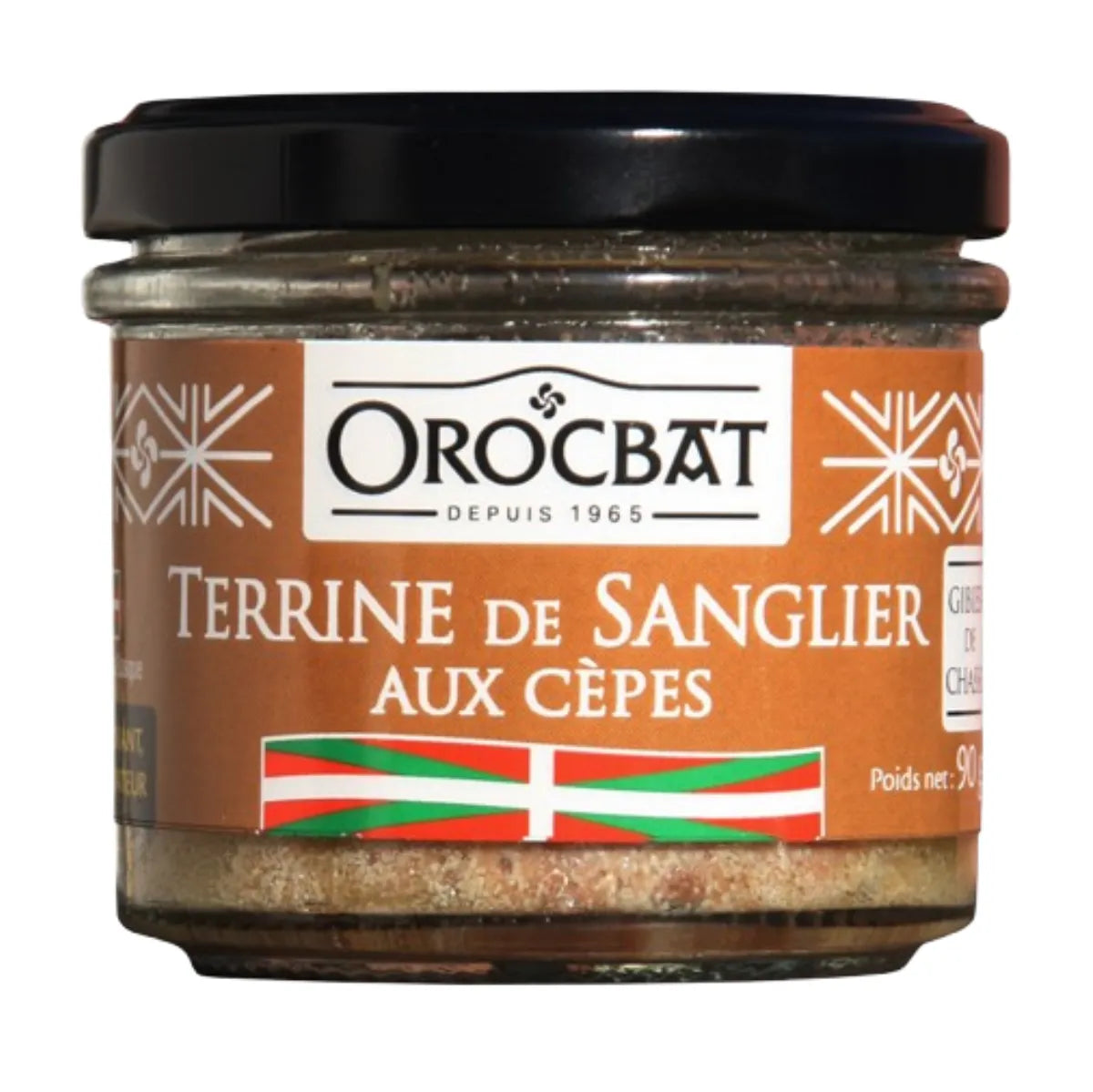 Wild Boar Terrine with Porcini Mushrooms - Orocbat 90g.