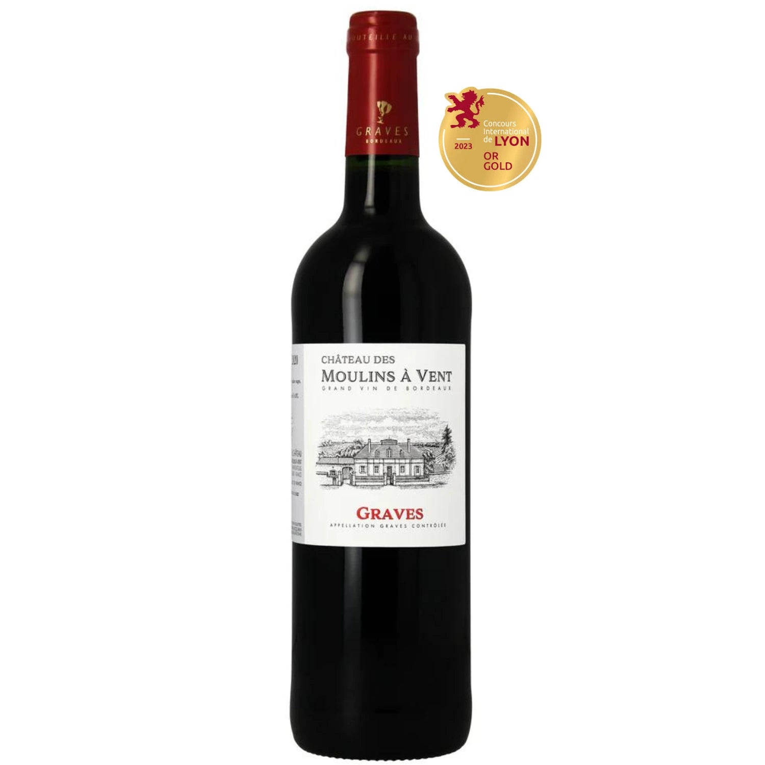 The wine is made from a blend of 60% Merlot and 40% Cabernet Sauvignon grapes. It comes from a terroir of gravelly, siliceous soils, which impart a distinct minerality and structure to the wine.