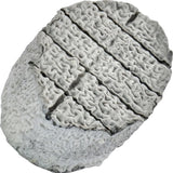 Rustic French ash-covered goat cheese with a natural rind and creamy texture, aged for depth and complexity